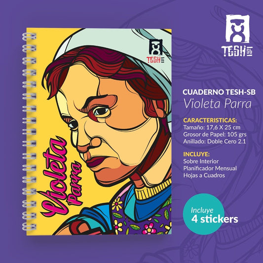 Cuaderno Tesh-sb Violeta Parra