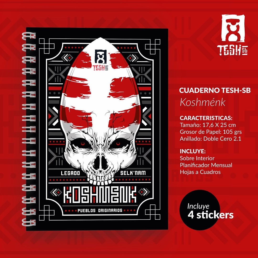 Cuaderno Tesh-sb Legado Selknam Koshmenk